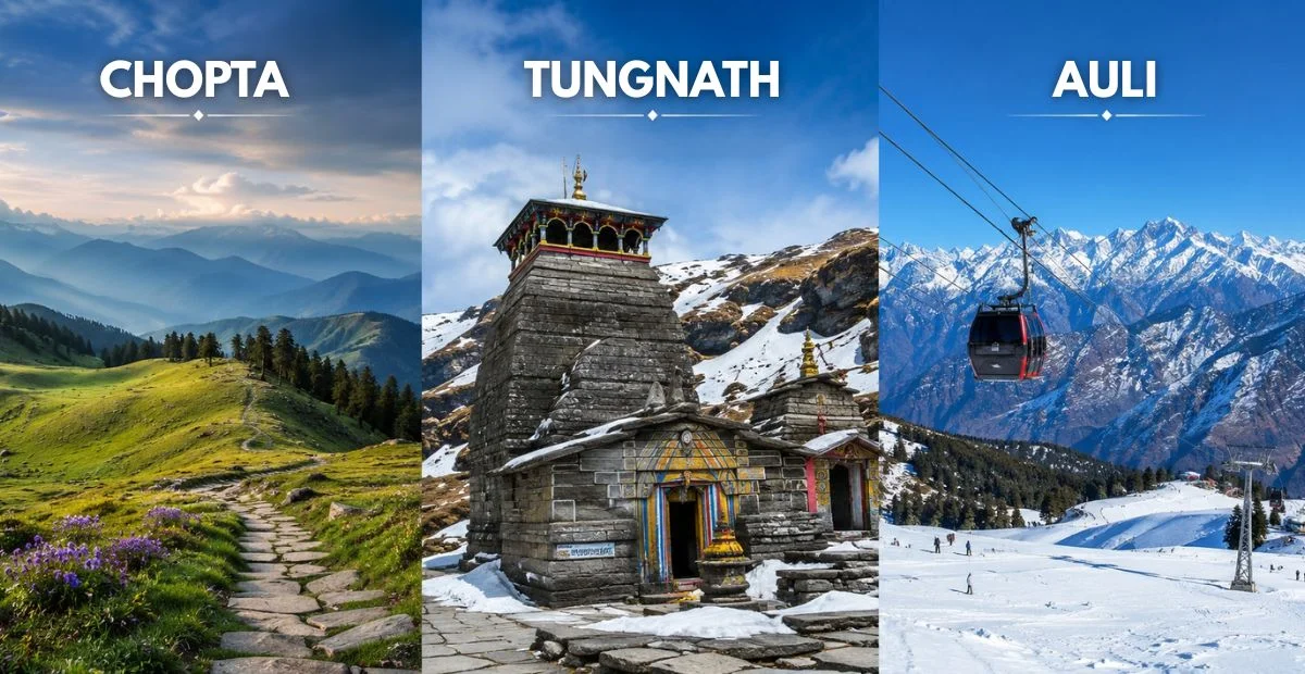 Chopta Tungnath Auli Trek