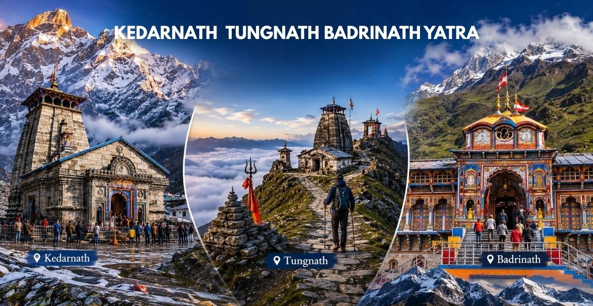 Kedarnath Tungnath Badrinath yatra