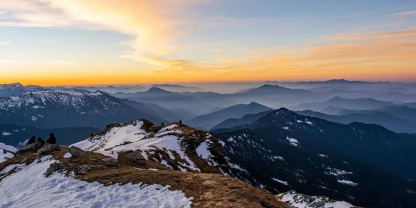 winter trek in Kedarkantha Trek