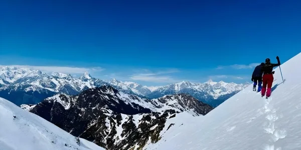 winter trek in Kuari Pass Trek