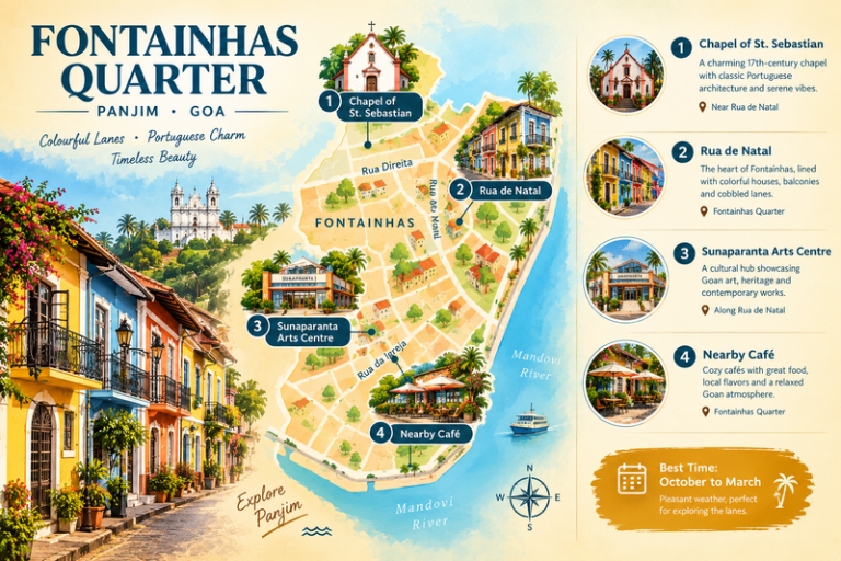 Fontainhas Quarter : Panjim Goa