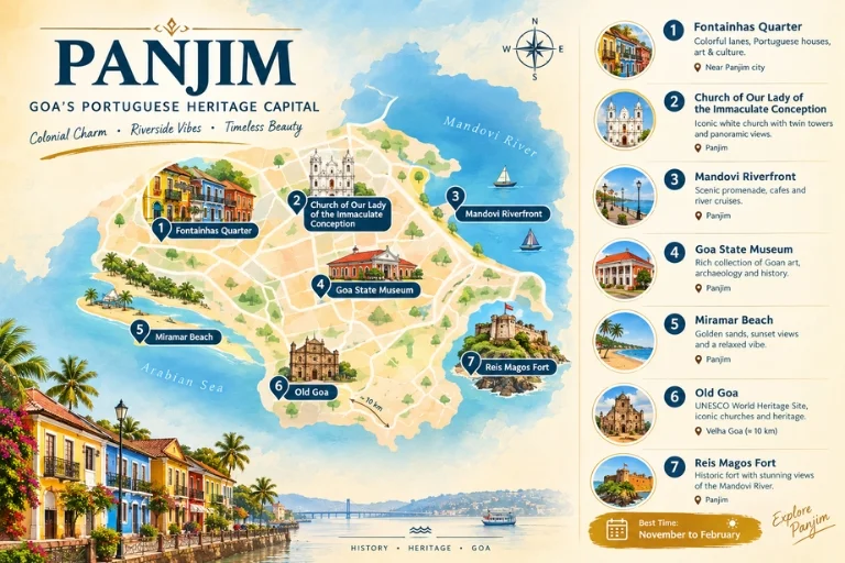 Panjim Goa 's Portuguese Heritage Capital