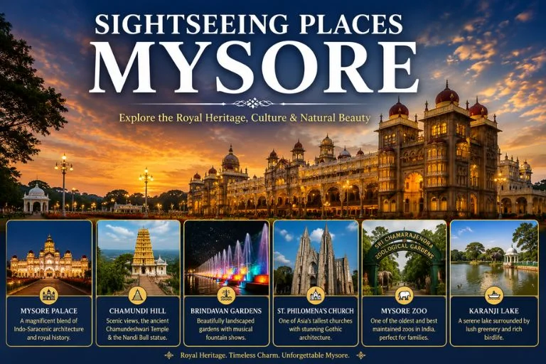 sightseeing places mysore