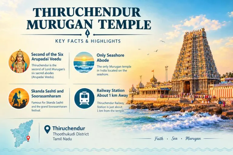 Thiruchendur Murugan Temple - Key Facts & Highlights